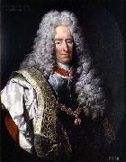 Johann Gottfried Auerbach Portrait of Count Alois Thomas Raimund von Harrach, Viceroy of Naples oil